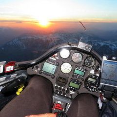 Flugwegposition um 16:19:58: Aufgenommen in der Nähe von Hieflau, Österreich in 2373 Meter